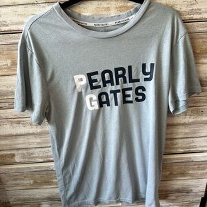Gray Short Sleeve Tee Pearly Gates